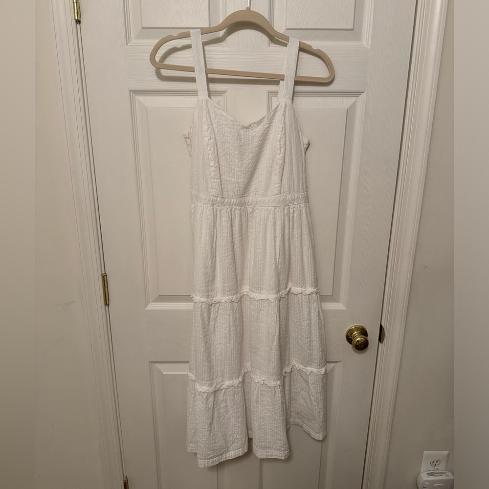 White Midi Dress